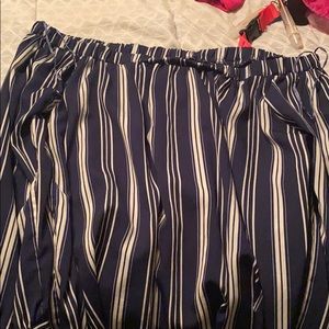 Off the shoulders top.